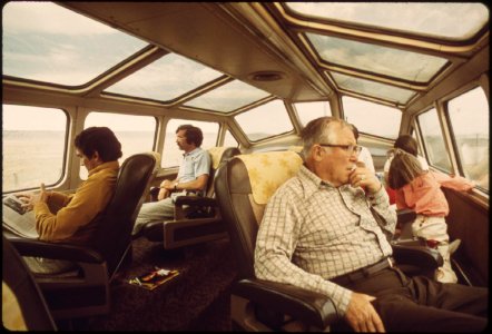 Arizona-and-new-mexico-scenery-attract-passengers-to-the-dome-car-of-the-southwest-limited-an-overnight-train-from-los-angeles-california-to-albuquerque-new-mexico-june-1974 7158169942 o photo