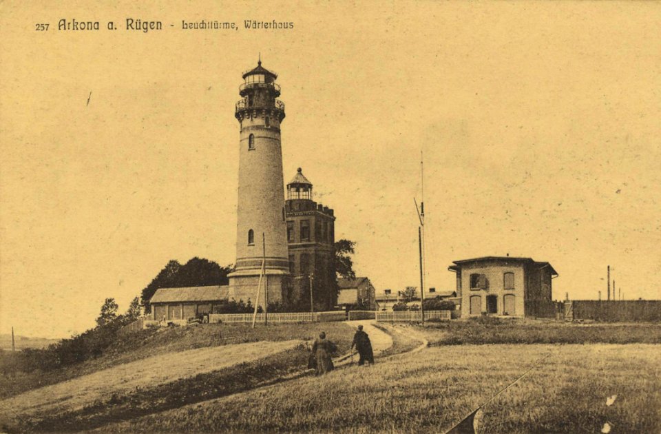 Arkona (Rügen), Mecklenburg-Vorpommern - Leuchttürme, Wärterhaus (Zeno Ansichtskarten)