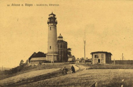 Arkona (Rügen), Mecklenburg-Vorpommern - Leuchttürme, Wärterhaus (Zeno Ansichtskarten)