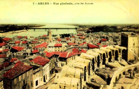 Arles Bouches du Rhone, Vue générale