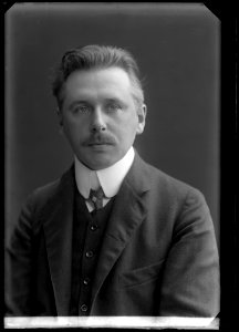 Armas Järnefelt, conductor, portrait 1907 - SMV - GJ045