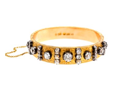 Armband av guld med briljanter, 1894 - Hallwylska museet - 110129