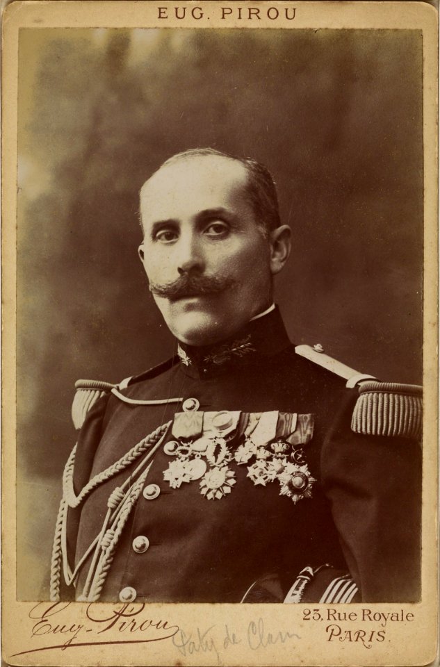 Armand du Paty de Clam - photo Eugène Pirou