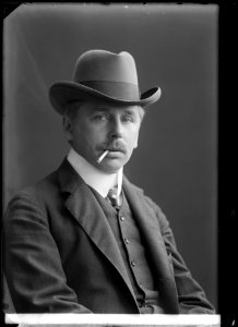 Armas Järnefelt, conductor, portrait 1907 - SMV - NJ023