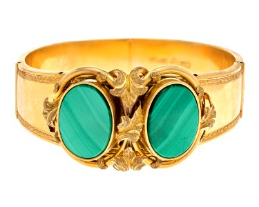 Armband av guld, 1868 - Hallwylska museet - 110136