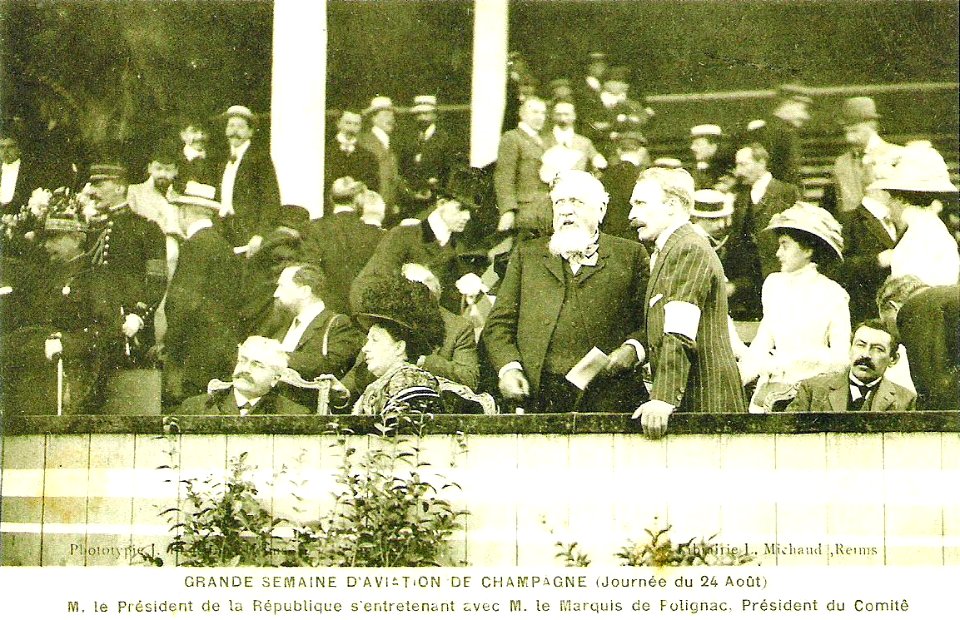Armand Fallières à la tribune Bétheny