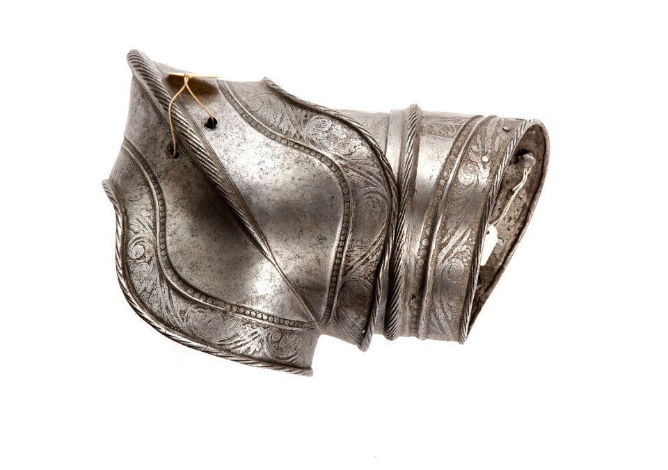 Armbåge till rustning - Livrustkammaren - 106483
