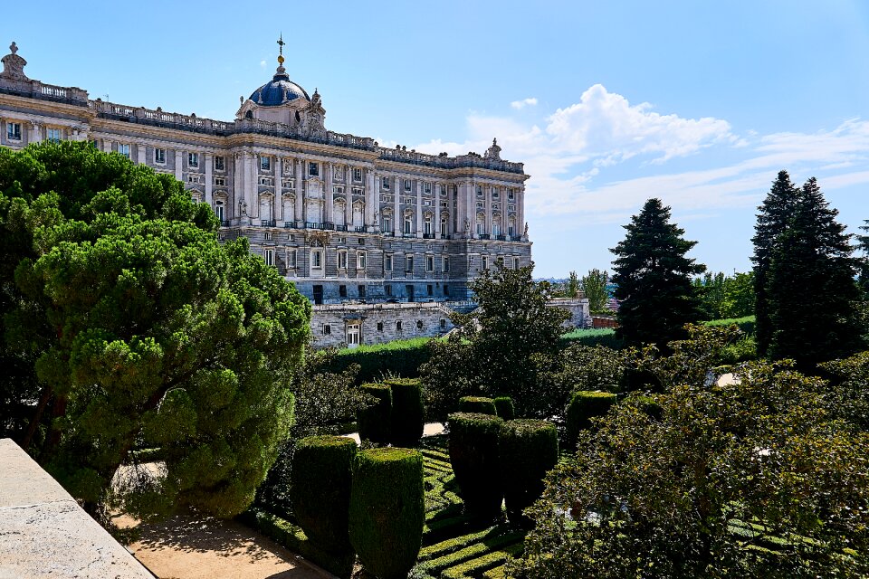 Garden view building