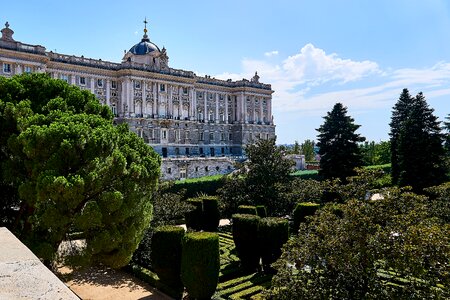 Garden view building