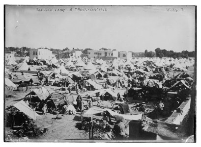 Armenian refugees in Relief Committee tents, Aintab LCCN2014707247