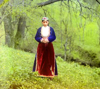 Armenian woman in national costume, Artvin-02000-02043v photo