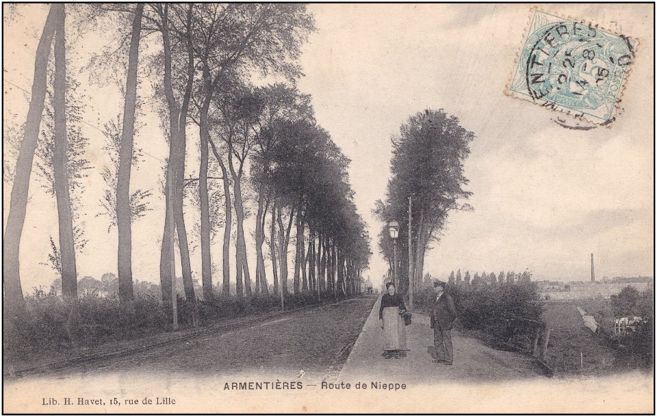 Armentières — Route de Nieppe —