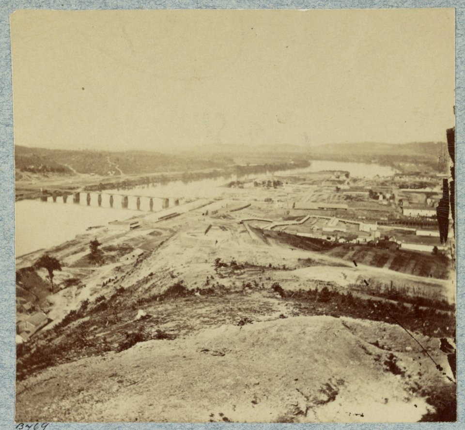 Army bridge, Chattanooga, 1864 LCCN2014646017