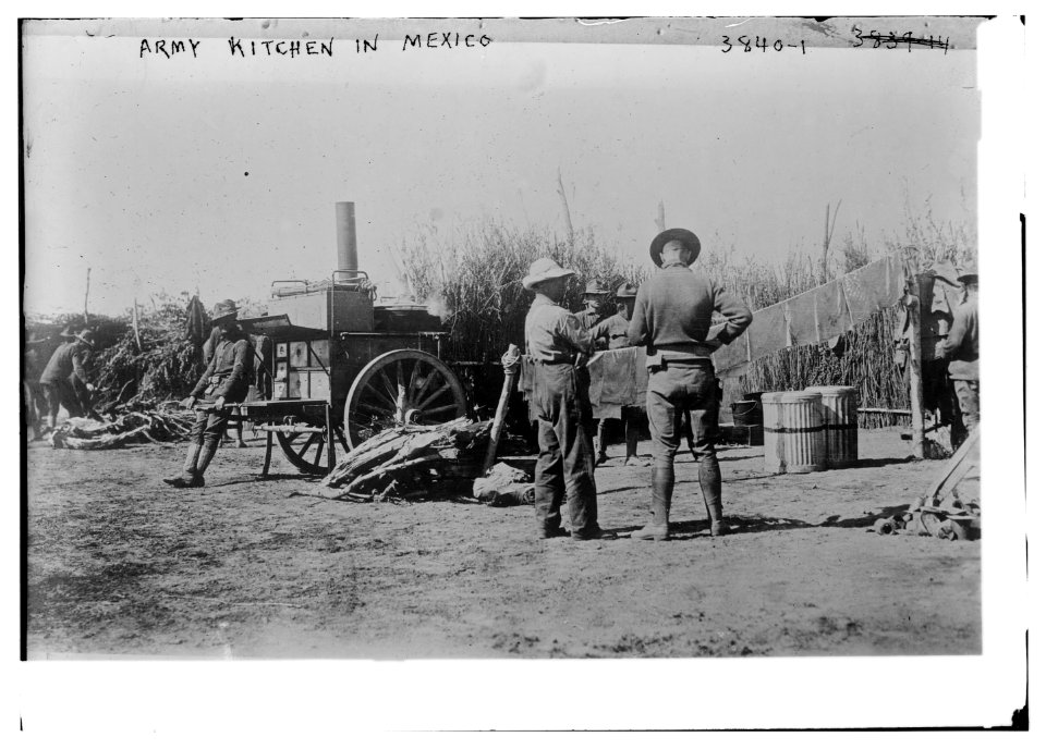 Army Kitchen in Mexico LCCN2014701565