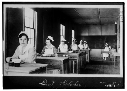 Army School of Nursing, Camp Wadsworth, S.C.) - Diet kitchen LCCN2014707661