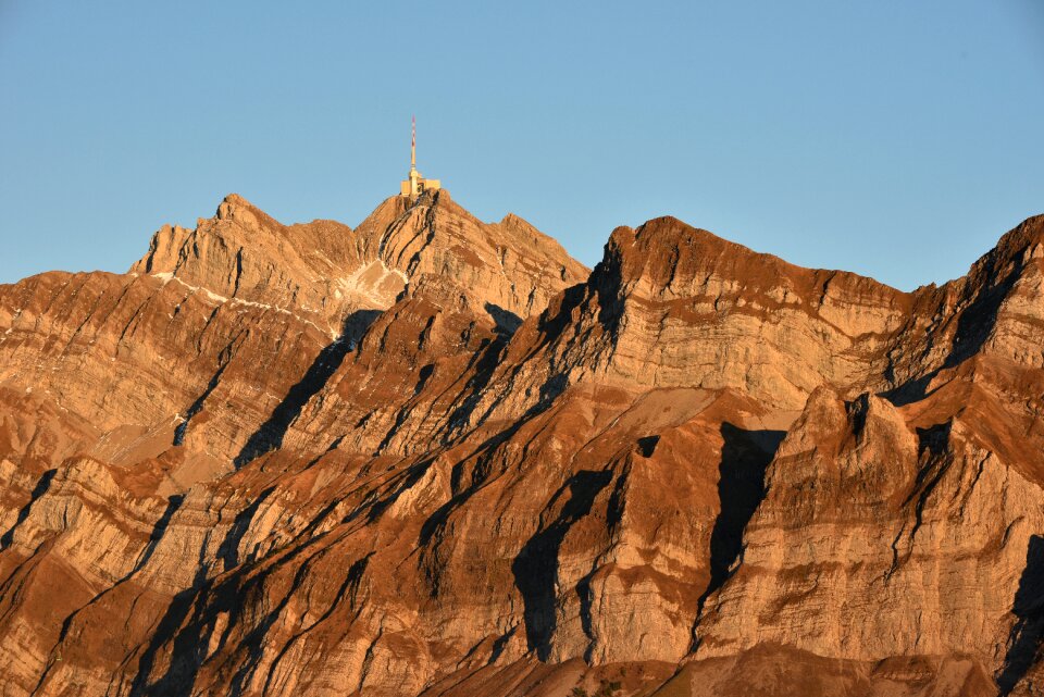 Swiss alps switzerland säntis alpstein photo