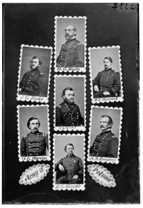 Army of Potomac- J.C. Parke, C.G. Meade, W.S. Hancock, G.K. Warren, U.S. Grant, A.A. Humphrey, and H.C. Wright LOC cwpb.06551