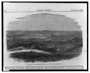 Army of the Cumberland - Nashville and its fortifications LCCN2001696842