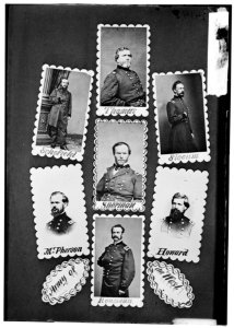 Army of the West- Schofield, Thomas, Slocum, McPherson, Sherman, Howard, and Rousseau LOC cwpb.06567