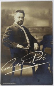 Arnold Rosé um 1920