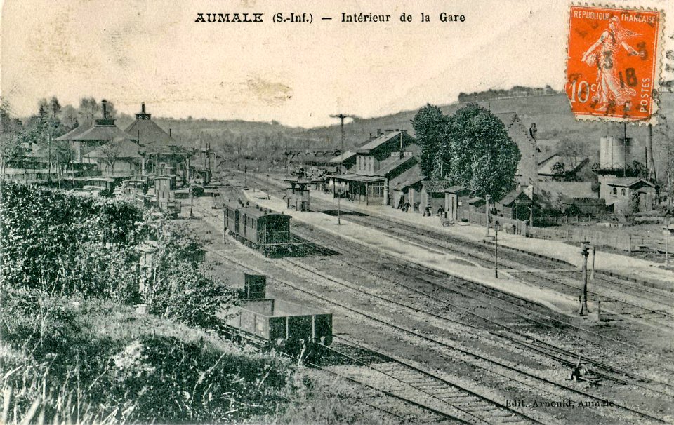 ARNOULD - AUMALE - Intérieur de la Gare