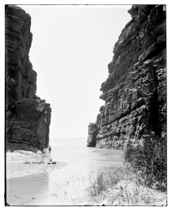 Around the Dead Sea (Bahr Lut). Gorge of the Arnon, looking east LOC matpc.07366
