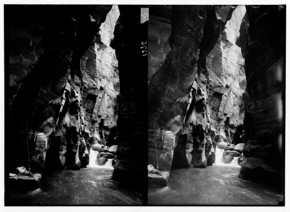 Around the Dead Sea. Narrow ravine of the Arnon LOC matpc.01804