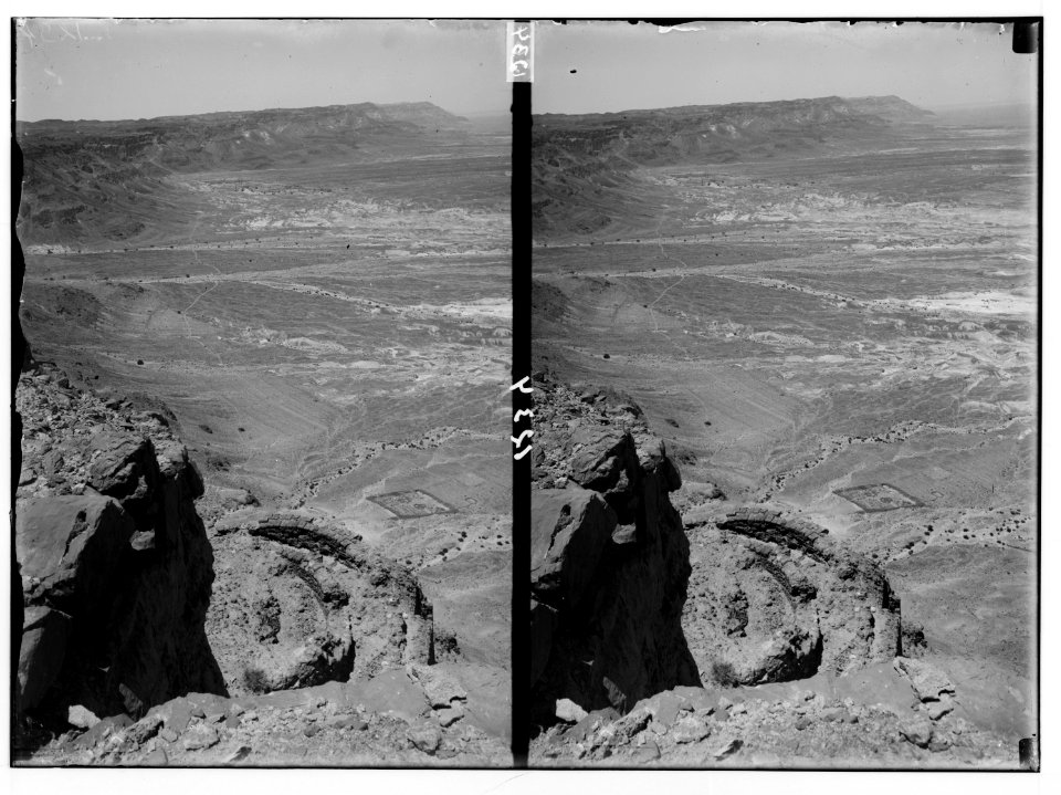 Around the Dead Sea. Remains of a tower LOC matpc.01764