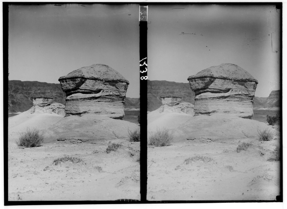 Around the Dead Sea. Marl formations near Masada LOC matpc.01768