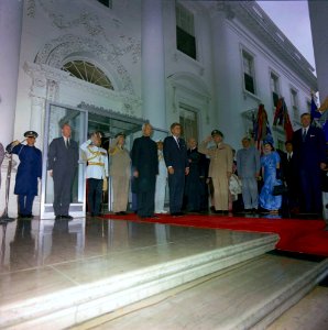 Arrival Ceremonies for President of India, Dr. Sarvepalli Radhakrishnan (1)