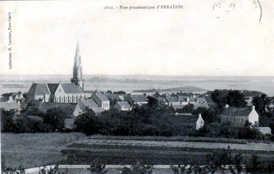 Arradon Vue panoramique 1930