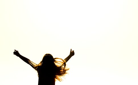 Joy sunset sun