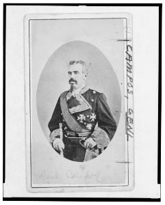 Arsenio Martinez Campos, Spanish captain-general of Cuba, three-quarter length portrait, in uniform, facing left LCCN2004682545