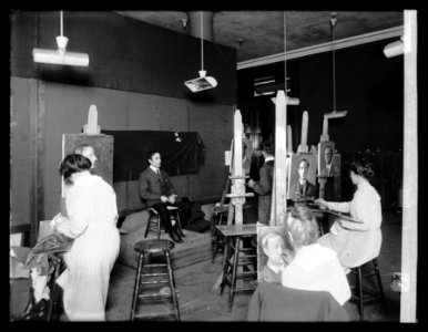 Art class, Corcoran Art Gallery, (Washington, D.C.) LCCN2016851879