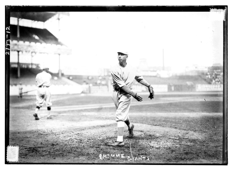 Art Fromme, New York NL, at Polo Grounds, NY (baseball) LCCN2014693867