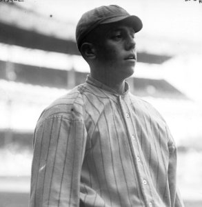 Art Bues, infielder prospect in spring training with New York NL (baseball) LCCN2014697037 (cropped)