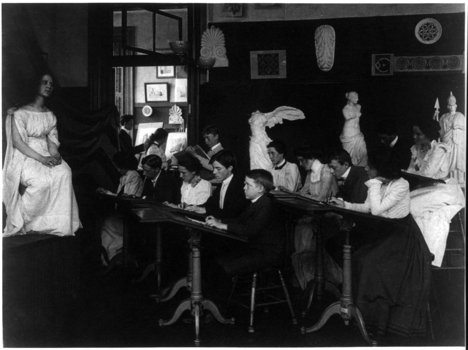Art class, Eastern High School LCCN2001703611