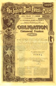 Art. Institut Orell Füssli 1900