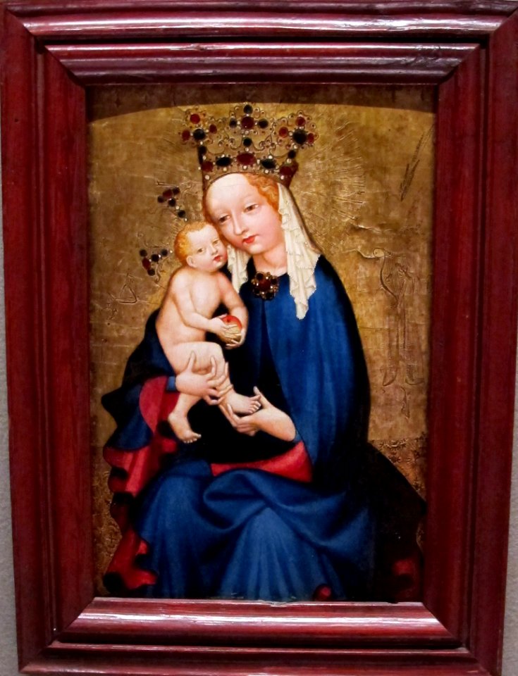 Arte boema, madonna col bambino, 1425-1450 ca.