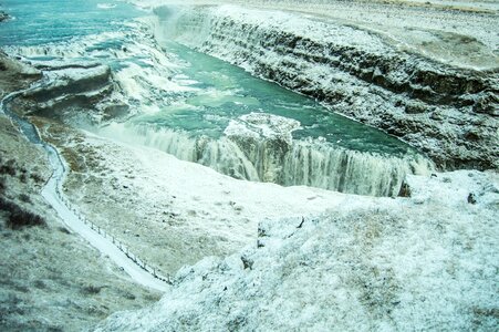 River ice cold
