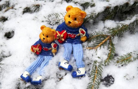 Mascots bears valentine