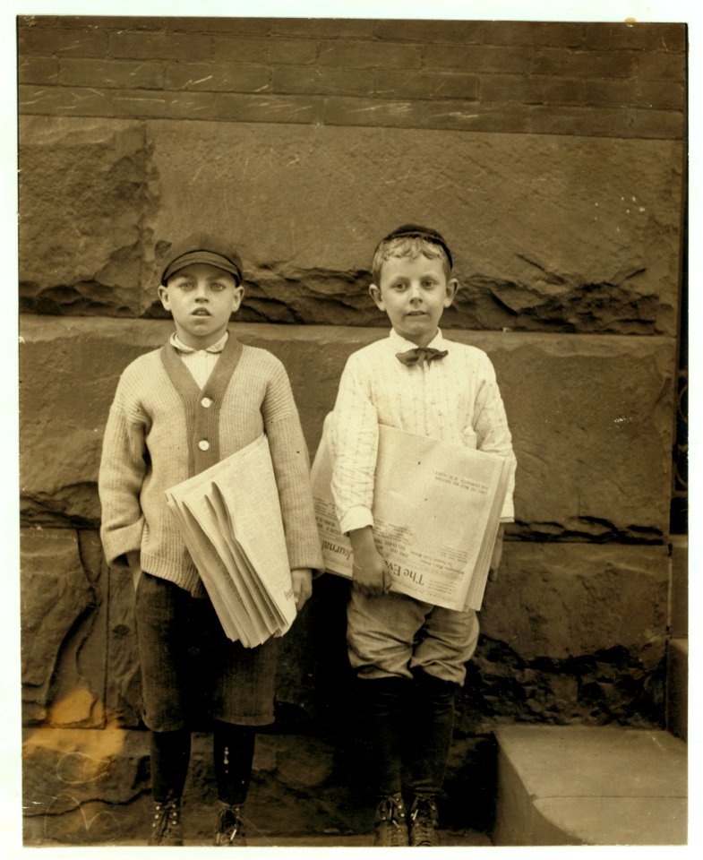 Arthur H. Toody, 536 Market St. Newsboy, 8 years of age. Selling papers 1 years (sic) Average earnings 20 cents per week. Selling newspapers own choice. Earnings not needed at home. Don't LOC nclc.03590