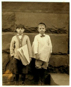 Arthur H. Toody, 536 Market St. Newsboy, 8 years of age. Selling papers 1 years (sic) Average earnings 20 cents per week. Selling newspapers own choice. Earnings not needed at home. Don't LOC nclc.03590