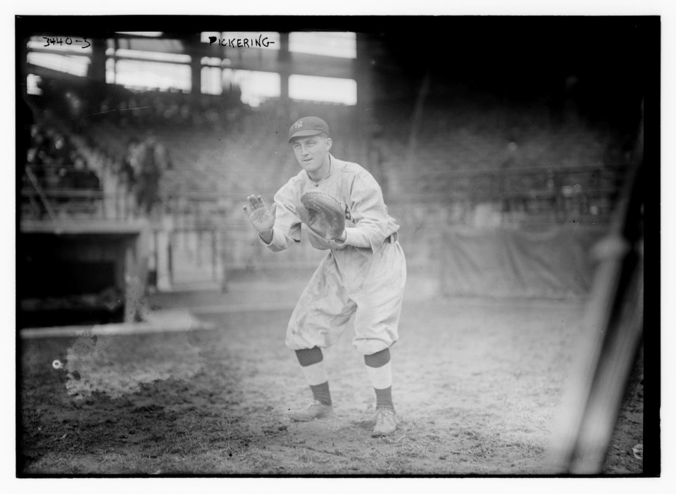 Arthur Pickering, semi-pro catcher from Paterson, NJ, New York AL (baseball) LCCN2014698763