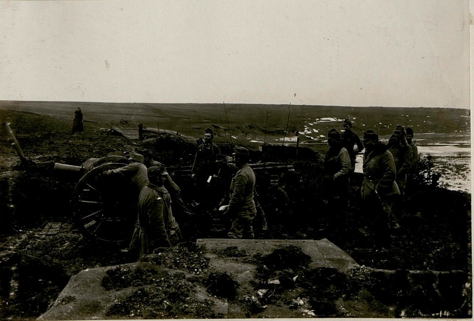 Artillerie Stellung, Studynka. (BildID 15518215)