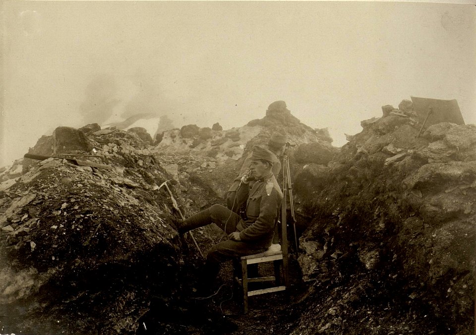 Artillerie Beobachtungsstand auf der grossen Schönleitenschneid. (BildID 15465677)