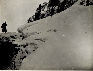 Artilleriebeobachter auf der Königsscharte. (BildID 15579306)