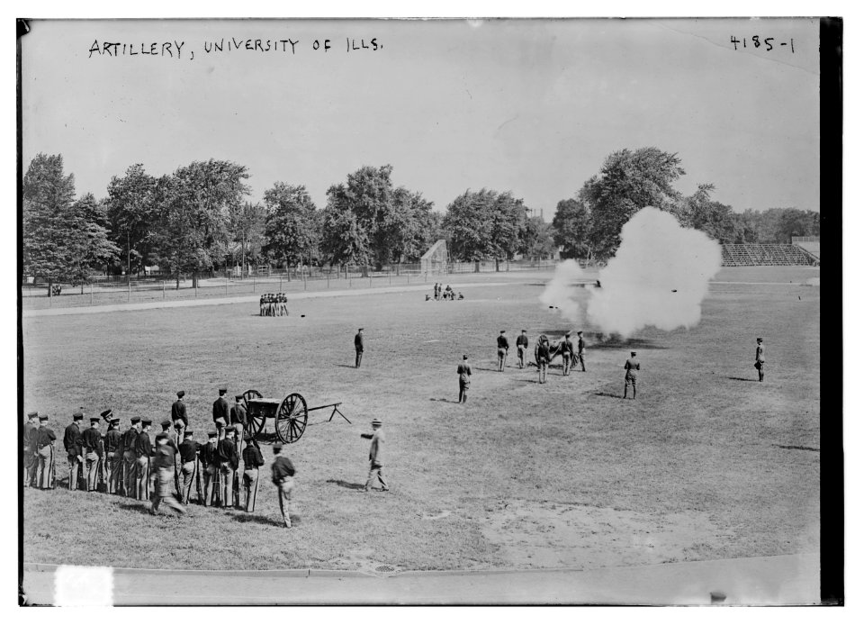 Artillery, University of Ills. LCCN2014704404