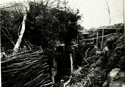 Artilleriebeobachtungstand auf der westlich Stanislau, 19.April 1917. (BildID 15590450)