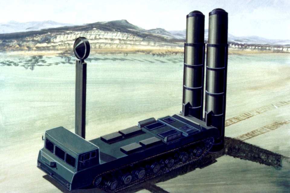 Artist's concept of a S-300V launcher